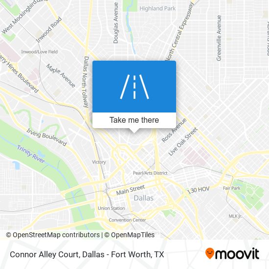 Mapa de Connor Alley Court