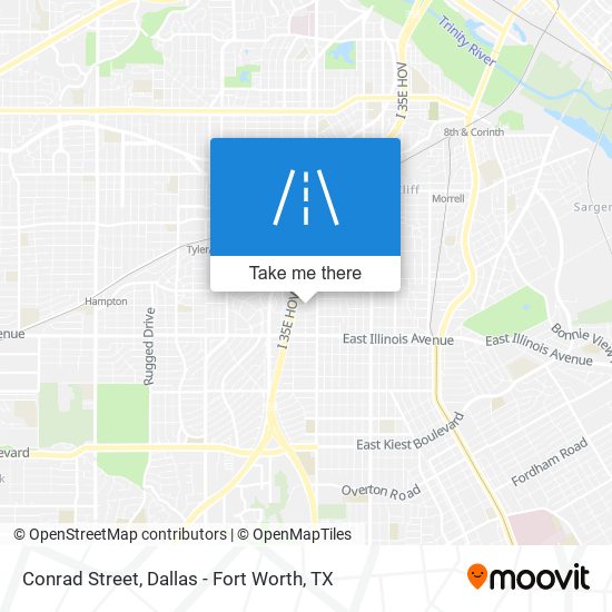 Mapa de Conrad Street