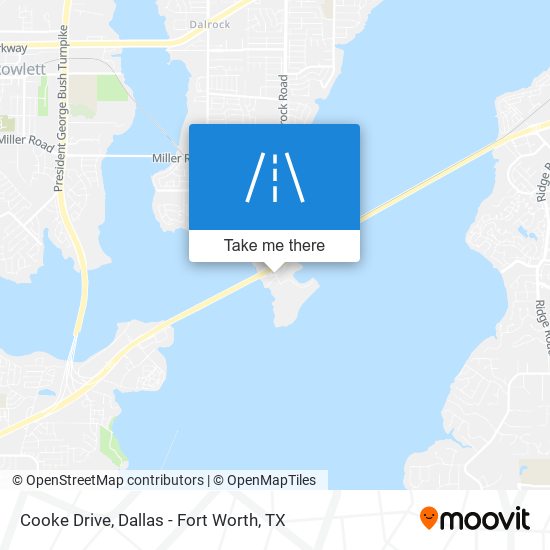 Mapa de Cooke Drive