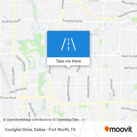 Mapa de Coolglen Drive