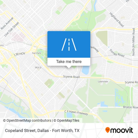 Copeland Street map