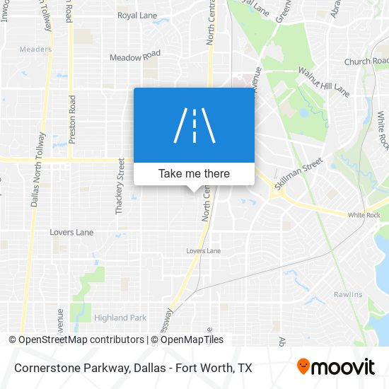 Mapa de Cornerstone Parkway
