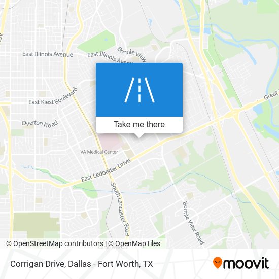 Mapa de Corrigan Drive