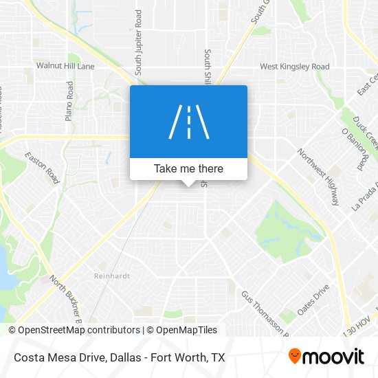 Mapa de Costa Mesa Drive