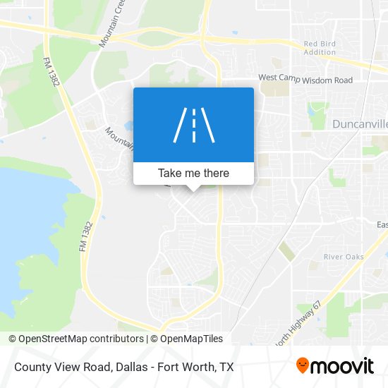 Mapa de County View Road