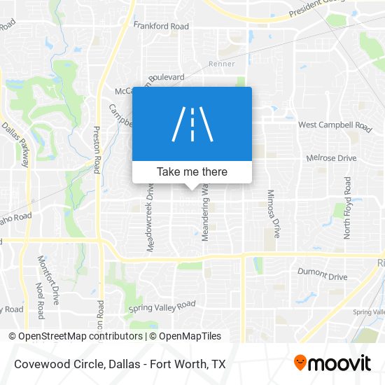 Mapa de Covewood Circle