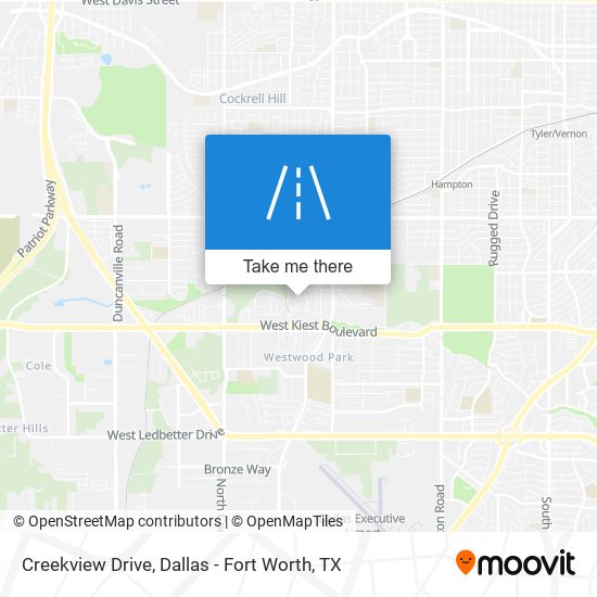 Creekview Drive map