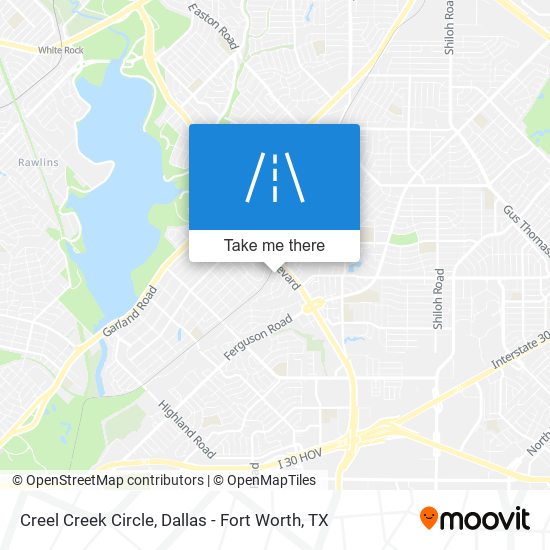 Mapa de Creel Creek Circle