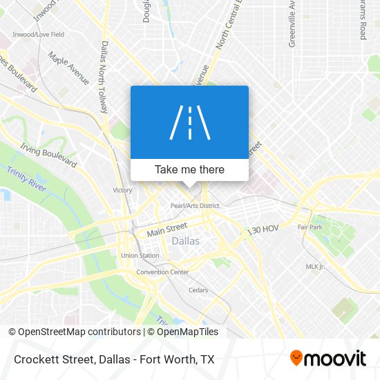 Mapa de Crockett Street