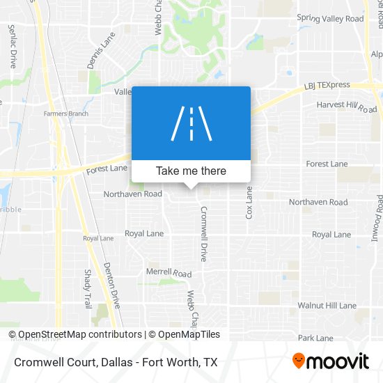 Cromwell Court map