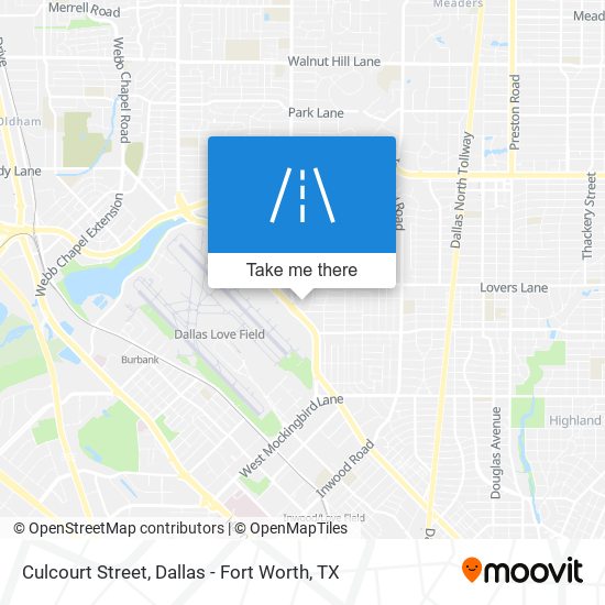 Culcourt Street map