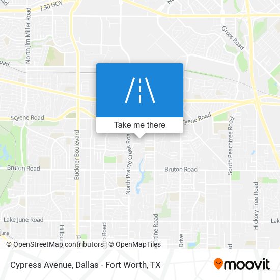 Mapa de Cypress Avenue