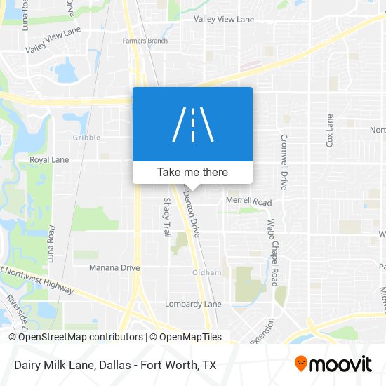 Mapa de Dairy Milk Lane
