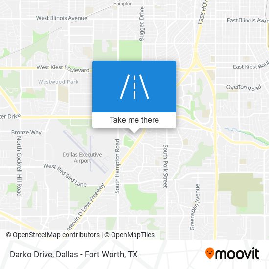 Darko Drive map