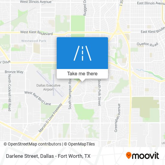 Darlene Street map