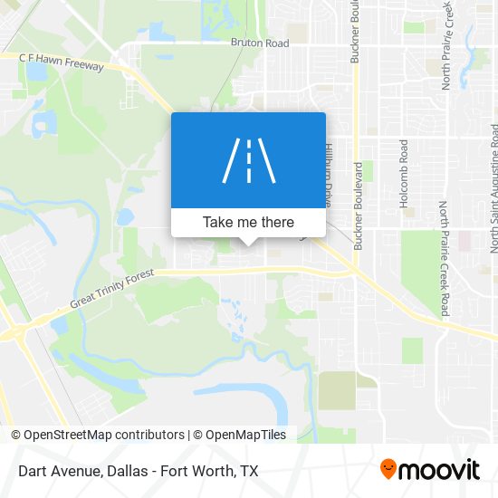 Dart Avenue map