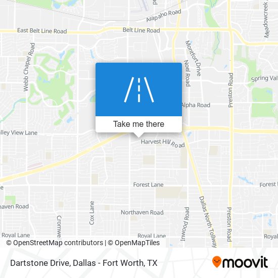 Dartstone Drive map