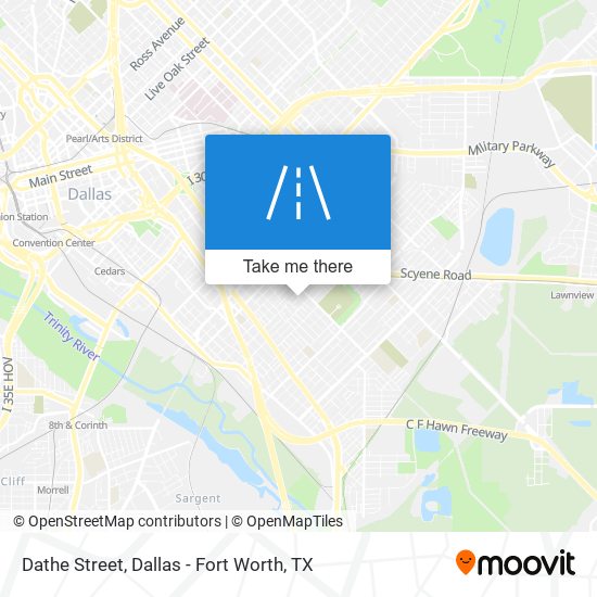 Dathe Street map