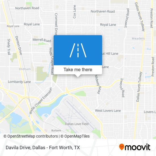 Mapa de Davila Drive