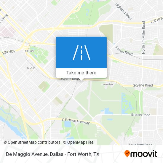 De Maggio Avenue map