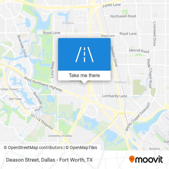 Deason Street map
