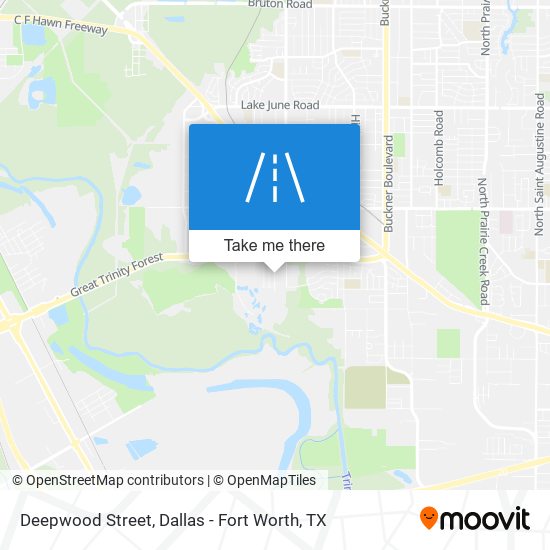 Mapa de Deepwood Street