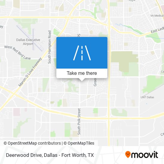 Deerwood Drive map