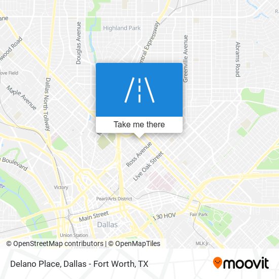 Mapa de Delano Place