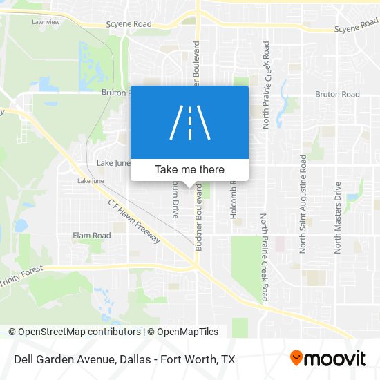 Mapa de Dell Garden Avenue