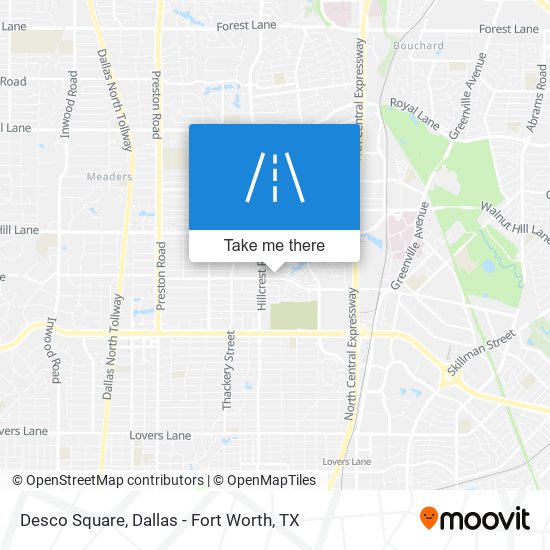 Mapa de Desco Square