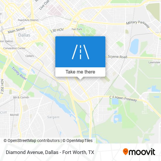 Diamond Avenue map