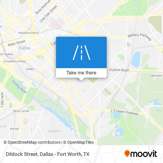 Mapa de Dildock Street