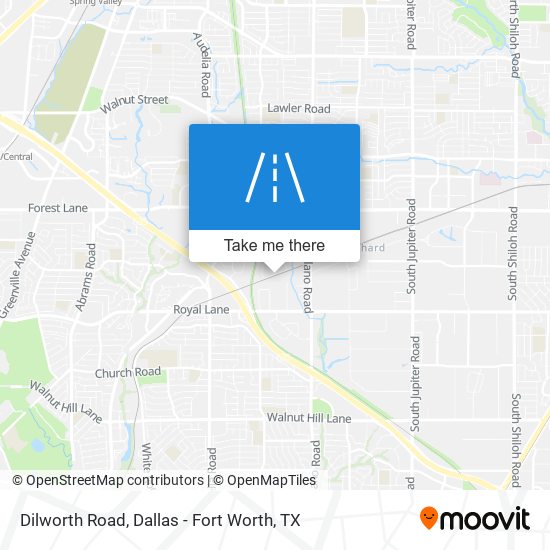 Mapa de Dilworth Road