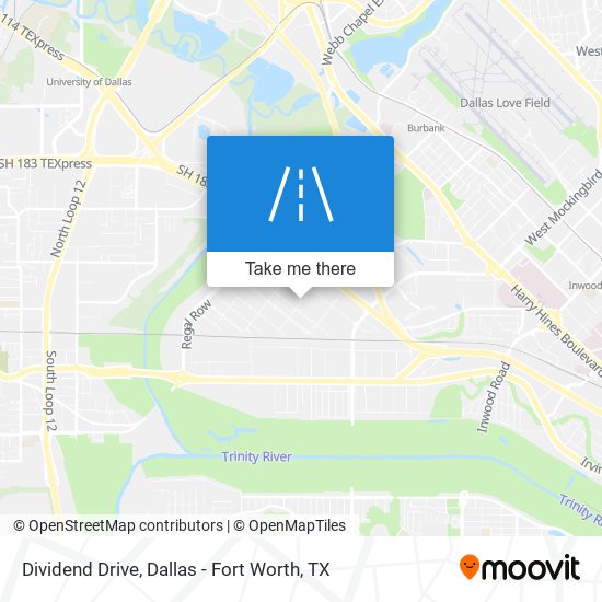 Dividend Drive map