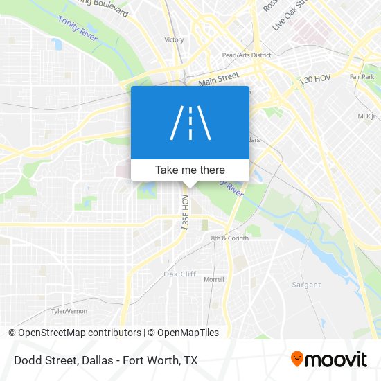 Dodd Street map