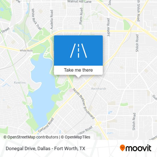 Mapa de Donegal Drive