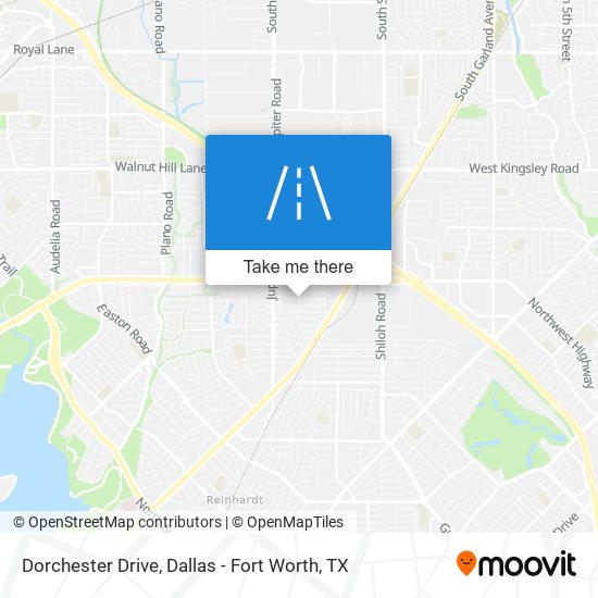 Mapa de Dorchester Drive