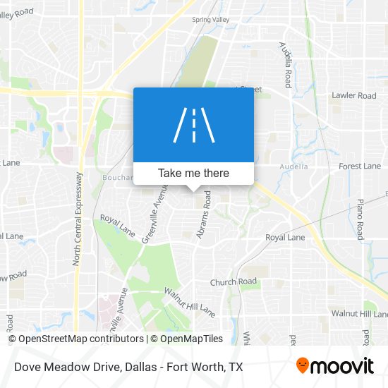 Dove Meadow Drive map