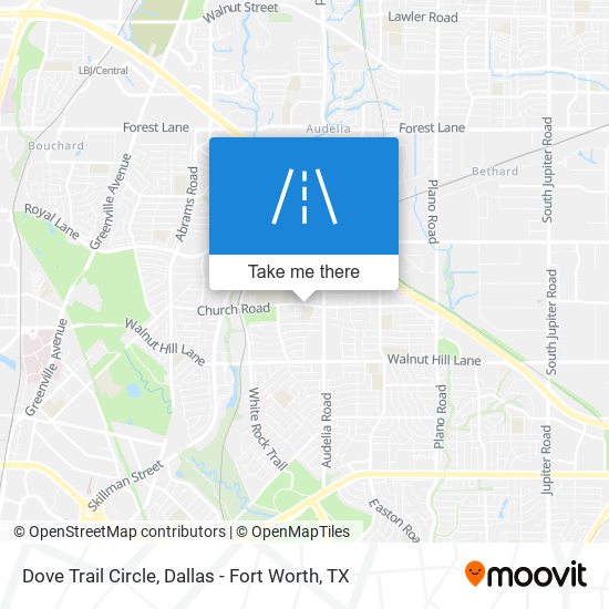 Dove Trail Circle map