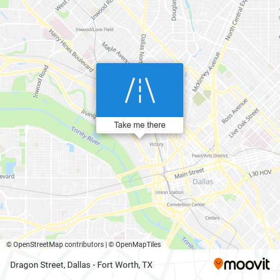 Dragon Street map