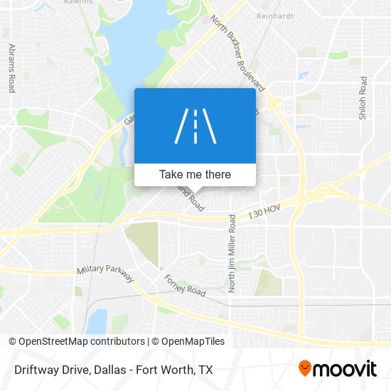 Driftway Drive map