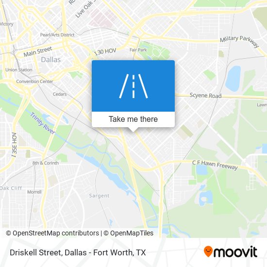 Driskell Street map