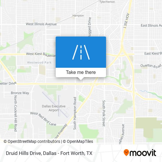 Druid Hills Drive map