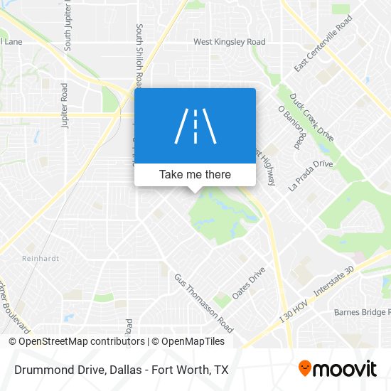 Mapa de Drummond Drive