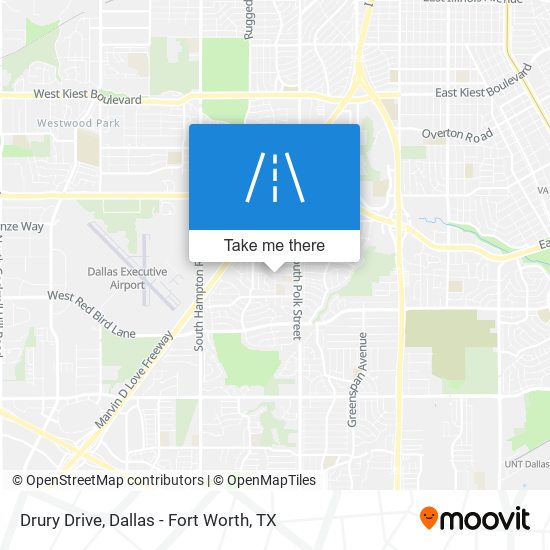 Drury Drive map