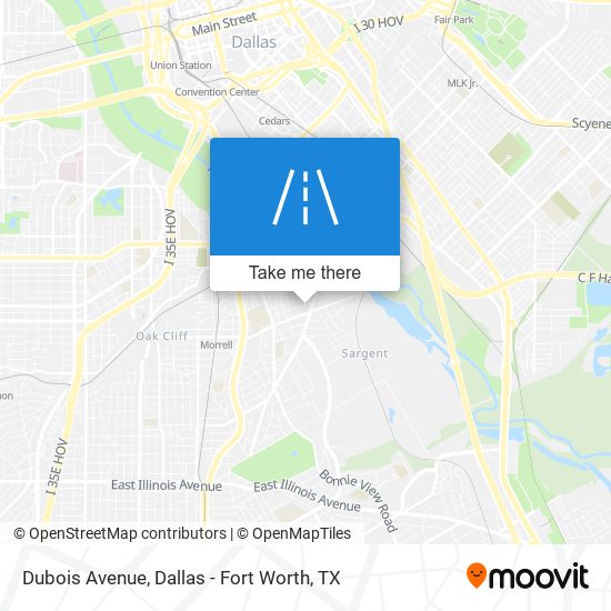 Dubois Avenue map