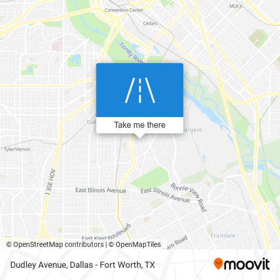 Dudley Avenue map