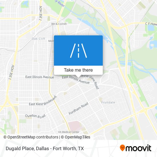 Mapa de Dugald Place