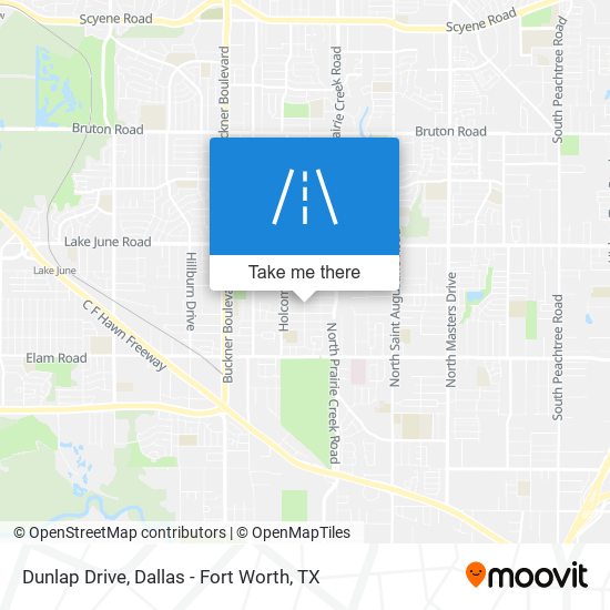 Mapa de Dunlap Drive