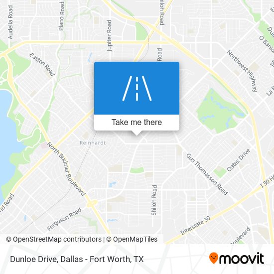 Mapa de Dunloe Drive